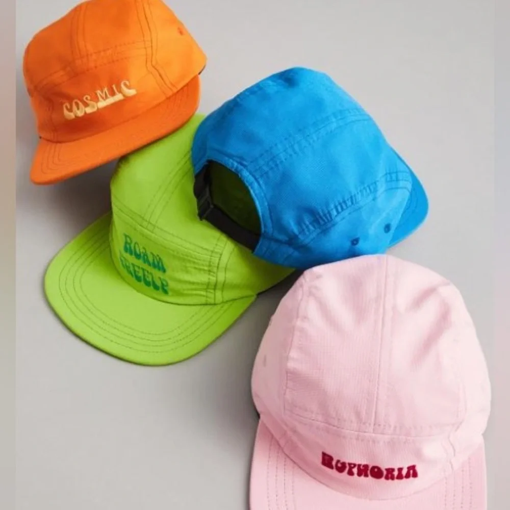 New🌟Hikerdelic Roam Freely 5-Panel Running Hat
